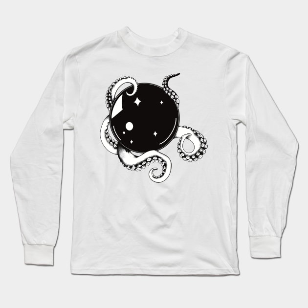 Crystal Ball Long Sleeve T-Shirt by DistinctlyCurvy